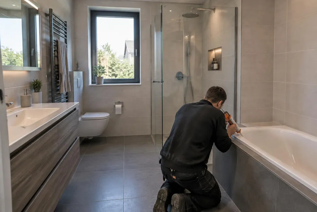 Kitbedrijf Hillegom – badkamer kit vervangen bij de douche